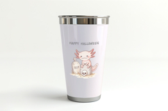 Halloween Axolotl Tombstone Graveyard Spooky PNG Uparupa Product Image 4