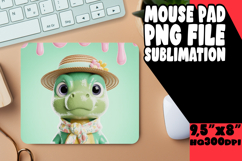 VIBRANT DESK PAD INNOVATIVE PNG, Cute Dino Product Image 1