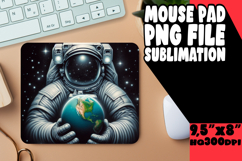 WHIMSICAL MOUSE PAD FUN DESIGNS, Astronaut Product Image 1
