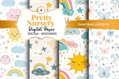 Nursery Seamless patterns and Seamless backgrounds Product Image 2