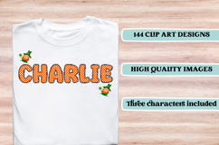 St patrick alphabet png clipart, st patrick letters doodle Product Image 6