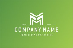 initial letter MH logo design vector Product Image 1