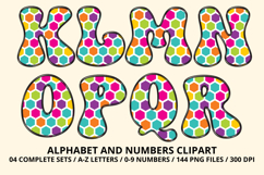 Rainbow Colors Alphabet PNG - Letters and Numbers Clipart Product Image 3