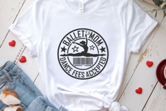 Ballet mom svg, dance fees accepted svg, dance girl svg png Product Image 4