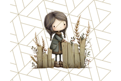 Whimsy Woods Harvest Festival Clipart PNG Files Product Image 4