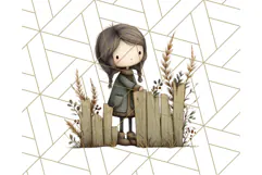 Whimsy Woods Harvest Festival Clipart PNG Files Product Image 4
