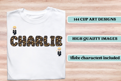 Wizard Magic School Alphabet Clipart, wizard letters doodle Product Image 6
