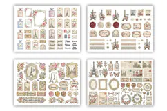 Paris Journal Junk Journal Digital Kit| Junk Journal Product Image 13