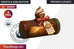 Christmas Winter Potion Bottles PNG, Magical Holiday Clipart Product Image 1