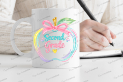 Preppy Back to School Grade Bundle ,PNG Kindergarten Product Image 3