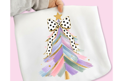 Hand Painted Coquette Christmas Tree PNG, Christmas Tree PNG Product Image 11