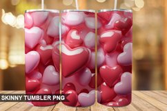 Valentine's Day Tumbler Design | Sublimation Wrap 20 Oz Product Image 1