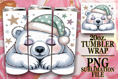 PLAYFUL DREAMS 20oz TUMBLER WRAP, Cute Christmas Product Image 1