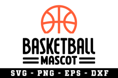 Basketball Mascot Svg |Basketball SVG Cut files | Cricut Product Image 1