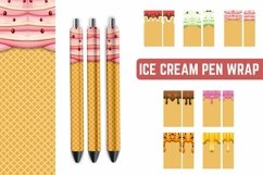 Ice Cream Pen Bundle | Epoxy Pen Wrap | Sublimation Product Image 1