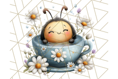 Cute Insects Clipart, Cartoon Bugs, Bug PNG Illustrations Product Image 4