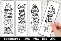She Grows Stories Bookmark Sublimation Product Image 1