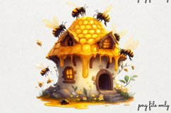 Spring Bees Clipart PNG Product Image 1