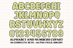 ST PATRICK Alphabet PNG Clipart, St Patrick letters doodle Product Image 4