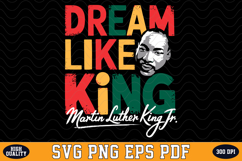 Dream Like King SVG Design | SVG Cut files Product Image 1