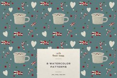 Christmas Patterns Santa Winter Print Digital Paper JPEG Product Image 12