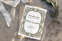 Vintage Lace Frames | Wedding Frames PNG Product Image 4