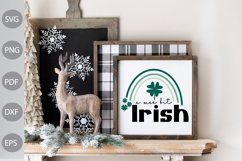 A Wee Bit Irish SVG File - St. Patrick's Day SVG Design Product Image 2