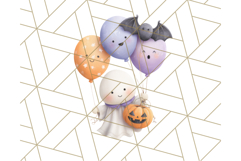 Creepy Carnival Halloween Clipart PNG with Hayride Art Product Image 4