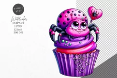 Halloween clipart, Cupcake clipart, Autumn clipart Product Image 1