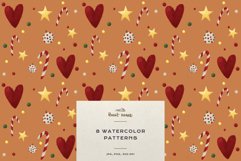 Christmas Patterns Santa Winter Print Digital Paper JPEG Product Image 12