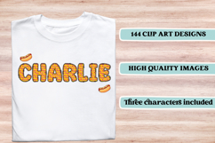 FAST FOOD Alphabet PNG Kids Classroom Sublimation Product Image 6