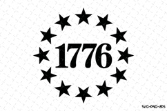 1776 svg | 4th of july Svg | Svg Cut Files Product Image 1