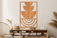 Mid Century Wall Art Laser Cut File for Home Decor Product Image 1