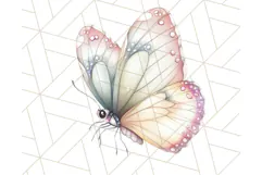 Pastel Fairies and Butterflies PNG, Spring Fantasy Clipart Product Image 4