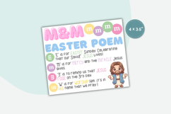 Chocolate Easter Poem Card Product Image 3