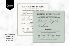 Custom Cottage Law Labels Canva Template - Boho 2 Product Image 1