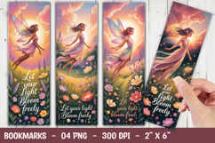 Fairy Dance Bookmark Sublimation Product Image 1