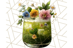 Halloween Drink Clipart PNG, Spooky Cute Beverage Art Product Image 4