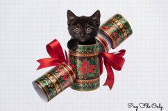 Christmas Cats Clipart Bundle PNG Product Image 13