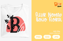 Fleur Nomad Boho Floral Monogram Product Image 1