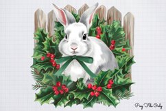 Christmas Woodland Animals Clipart Bundle PNG Product Image 17