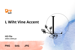 Wiht Vine Accent Monogram Product Image 1