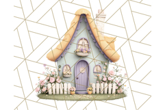 Whimsical Cottagecore Cottage PNG Clipart, Fairy House Png Product Image 4