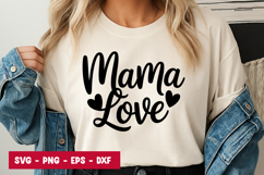 Mama Love Script Typography SVG PNG Product Image 1