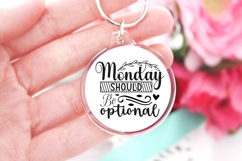 Sarcastic Quates Keychain SVG Bundle Product Image 10