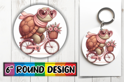 Cozy Keychain Designs for Gifts, Turtle Product Image 1