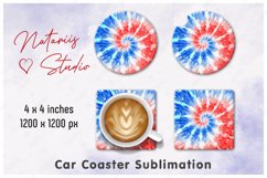 TIE DYE Mini Bundle - Sublimation - Tumbler, Mug, Coaster Product Image 4