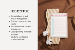Subscription Tracker - Budget Planner Printable PDF Product Image 5