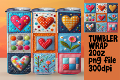 ELEGANT PNG for 20oz Tumbler , Patchwork Product Image 1