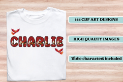 Wizard Magic School Alphabet Clipart, wizard letters doodle Product Image 6